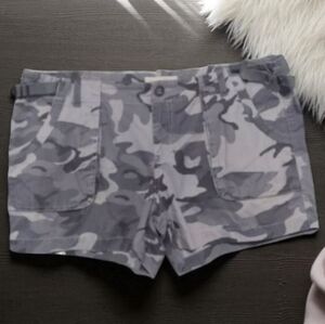 NWOT  Old Navy | Gray camouflage cotton shorts